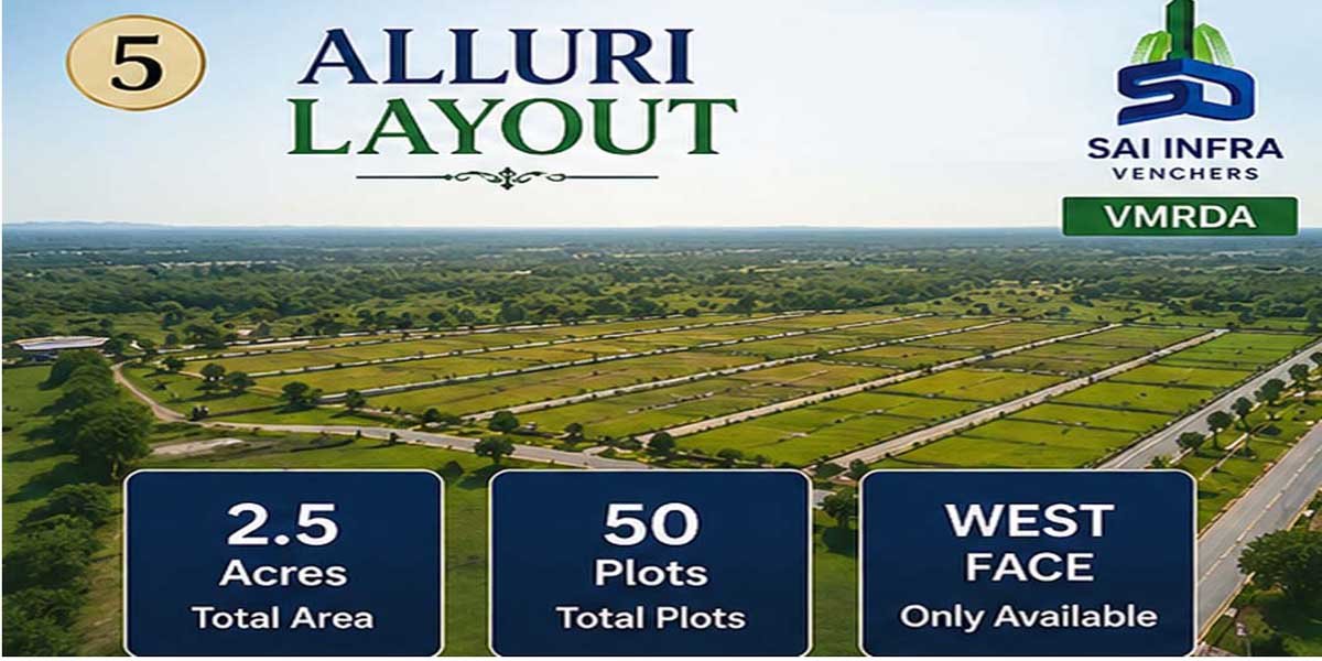 Alluri Layout - VMRDA Approved Premium Plots Near Bhogapuram Airport
