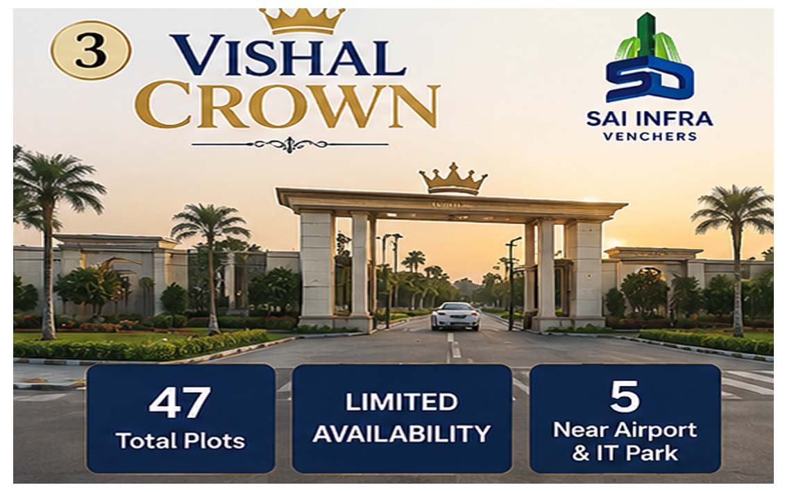 Vishal Crown - VMRDA Approved Open Plots Near NH-16 Vizag