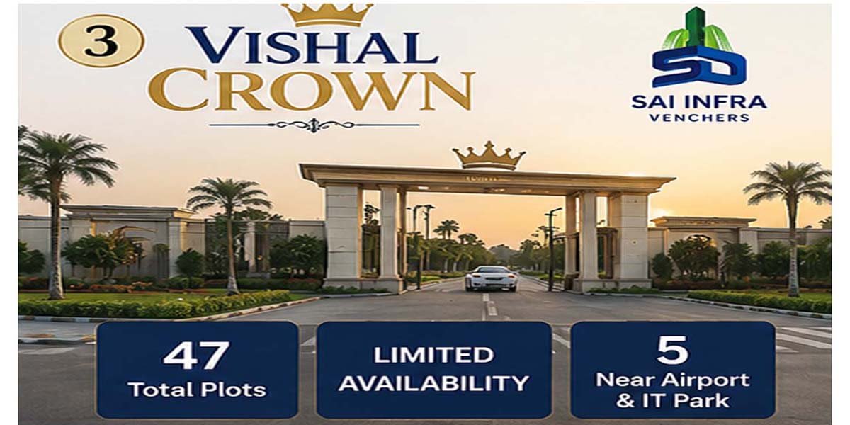 Vishal Crown - VMRDA Approved Premium Open Plots Near Bhogapuram Airport