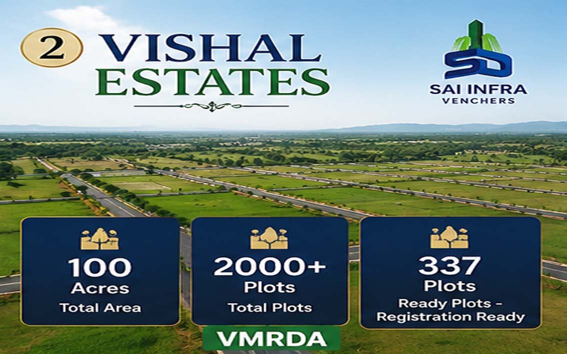 Vishal Estates - Gated Community Plots Near IT Park Vizag