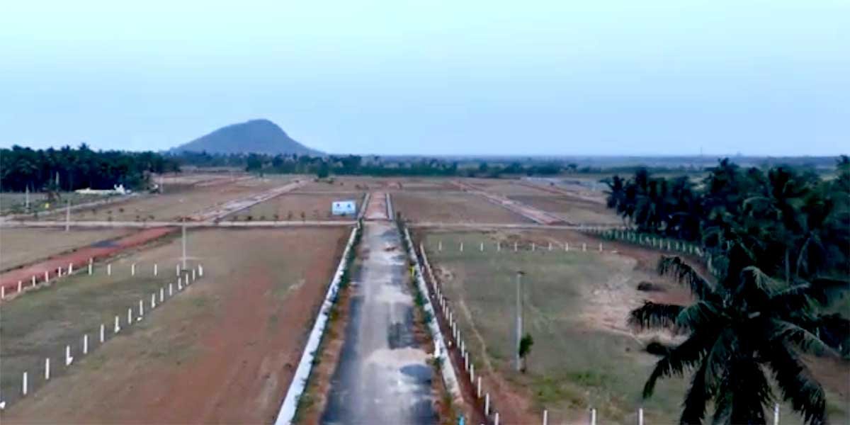 Vishal Granduer Plot Layout - VMRDA Approved